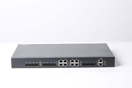 Onus와 호환이 되는 HiOSO 8EPON 10G 상공 연결 HA7308CX EPON OLT FTTX 해결책 20KM OLT EPON