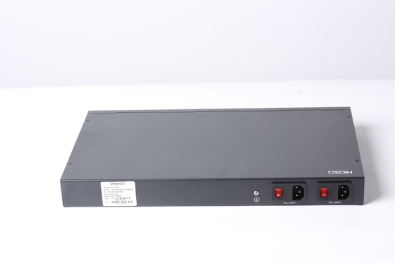 Onus와 호환이 되는 HiOSO 8EPON 10G 상공 연결 HA7308CX EPON OLT FTTX 해결책 20KM OLT EPON